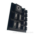 Custom silicone rubber push button pad switch button